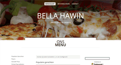 Desktop Screenshot of bella-hawin.nl